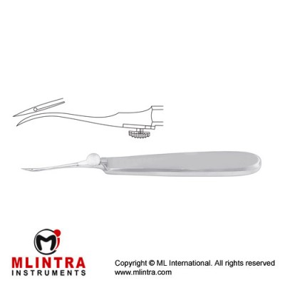 Reverdin Ligature Needle Short Stainless Steel, 14.5 cm - 5 3/4"